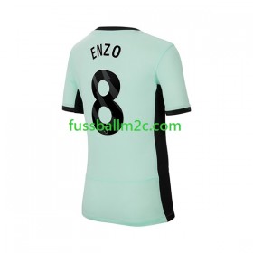 Fußballtrikots Chelsea Enzo Fernandez 8 Ausweich Trikotsatz 2023-2024